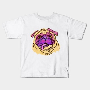 The Pug Love of My Life Kids T-Shirt